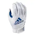 adidas Adizero 11 - Guante receptor de fútbol, color blanco/real, 2XL