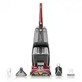 Hoover Power Scrub Deluxe Carpet Cleaner Machine, Upright Shampooer, FH50150, Red