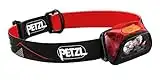 Petzl ACTIK CORE Headlamp - Rechargeable, Compact 450 Lumen Light With Red Lighting for Hiking, Climbing, and Camping - Orange