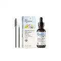 Sky Organics Organic Castor Oil Eyelash Serum, Conditioning Oil that Promotes Fuller Looking Lashes & Eye Brows, Suitable for All Skin Types,100% Pure & Cold-Pressed USDA Certified Organic 1 fl. Oz