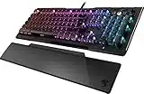 Roccat Vulcan 121 - Mechanische Gaming Tastatur, AIMO LED Einzeltastenbeleuchtung, Titan Switches, Aluminiumoberfläche, Multimedia-Tasten, Handballenauflage, Tactile Switch, schwarz