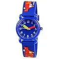 Venhoo Kids Watches 3D Cute Cartoon Waterproof Silicone Toddler Wrist Watches Time Teacher Gift for Boys Girls Little Child