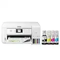 Epson EcoTank ET-2760 Wireless Color All-in-One Cartridge-Free Supertank Printer with Scanner and Copier. Full 1-Year Limited Warranty (Renewed Premium)