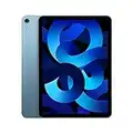 Apple iPad Air (5th Generation): with M1 chip, 10.9-inch Liquid Retina Display, 64GB, Wi-Fi 6, 12MP front/12MP Back Camera, Touch ID, All-Day Battery Life – Blue