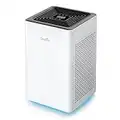 DeedMo Air Purifiers for Home Large Room, 1200 sq ft Coverage 99.97% Removal, H13 True HEPA Filter, Filtration Air Cleaner with 7 Color LED Light for Pets Allergies Dust Smoke, Energy Star Certified