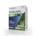 Forcapil Anti-chute - 2 mois + 1 mois offert - Complément alimentaire pour cheveux et ongles - Prévient la chute de cheveux - Cure de de 3 mois