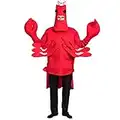 EraSpooky Men's Halloween Lobster Costume Red