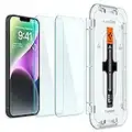 Spigen Tempered Glass Screen Protector Compatible with iPhone 14 Plus/iPhone 13 Pro Max - Sensor Protection