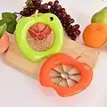 Kasahome Taglia Mele,Levatorsoli Taglia Mela Spicchi Acciaio Inox,Affetta-Torsolo Mela,Pela-Sbuccia Mela,Affettatrice di Mele e carotatore, Frutta Apple Slicer Cutter,Mela o Pera 8 Spicchi