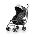 Summer Infant 3Dlite Convenience Stroller, Jet Black