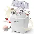 Duronic IM540 Macchina per gelati 1.5 L - Gelatiera ad accumulo – Ciotola inclusa - Ideale per sorbetti Frozen yogurt e gelato artigianale fatto in casa