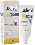 Ladival Protector Solar facial FPS 50 oil free para pieles sensibles( alérgicas, tendencia acneica y pieles rosáceas) - 50ml