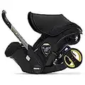 Doona Infant Car Seat & Latch Base - Rear Facing, Car Seat to Stroller in Seconds - US Version, Nitro Black