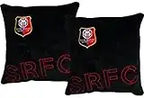 Stade Rennais 2 x Coussin Rennes - Collection Officielle Taille 35 x 35 cm