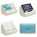 Book Couch Supporto per iPad | Supporto Tablet | Reggilibro | Cuscino da Lettura | Leggere in Casa a Letto | Cuscino Porta-Tablet sulle Gambe | Idea Regalo per Lettori (Lama/Cactus)