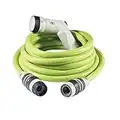 FITT IKON 10 m, Tubo Acqua da Giardino per Irrigazione, Estensibile, Compatto, Leggero e Pronto all'uso, con Pistola Multigetto, Lime