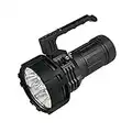 ACEBEAM X75 linterna más brillante de 80000 lúmenes, 12 unidades de linterna LED Cree XHP70.2, linterna recargable de largo alcance hasta 1150 M con carga rápida de 1,5 horas y ventilador reemplazable