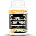 Supplément de bêta ecdystérone 1200 mg | Augmente la masse musculaire maigre, la performance physique, la force et la synthèse des protéines, 98% de pureté maximale formulée (1 Pack)