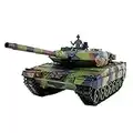 SENG Leopard 2A6 Panzer Modell RC Panzer 1:16 Panzer mit Fernbedienung Militär Panzer Spielzeug mit Sound-Rauch-Schieß-Effekt