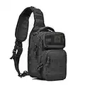 Coolton Tactical Sling Bag, Shoulder Army Molle Daypack, Hiking Hunting Trekking