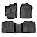 MAXLINER A0052/B0052 Floor Mats for Toyota Venza, 2009-2011 Complete Set, Black