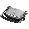 Ariete 1911 Toast&Grill, Piastra Elettrica Antiaderente, 1000 W, Argento Nero, 30.99 X 24 X 8.99 Cm