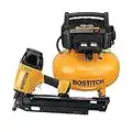 BOSTITCH 21 Degree Pneumatic Framing Nailer Kit with Compressor and Hose, Corded (BTFP1KIT21PL)