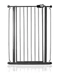 Safetots Extra Tall Metal Safety Gate Pressure Fit Slate Grey, 75cm - 83cm