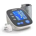 AVICHE Automatic Digital Arm Blood Pressure Monitor | Large Backlight LCD Display Talking Pulse Rate 22-42cm BP Cuff Machine| Include UK Adaptor (Blue)