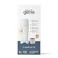 Diaper Genie Complete Diaper Pail, White - AMAZON EXCLUSIVE - includes 3 Diaper Pail Refills