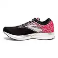 Brooks Women's Ricochet Running Shoe (BRK-120282 1B 4087130 6 (678) PNK/BLK/AQU)