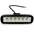 LACYIE Phares de Travail à LED, 18W LED 12V 24V Phares à LED Phares Etanches IP67 6000K Phares Supplémentaires pour Moto, SUV, Camion, Tracteur ou Equipement Lourd