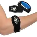 AetherGear Tennis Elbow Brace (2 pack) for Tendonitis, Forearm Brace Support Band with Compression Pad and Elbow Strap Wrap for Golfers and Tennis Elbow and Bursitis Elbow Brace for Women and Men