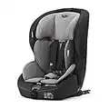 Kinderkraft Seggiolino Auto SAFETY FIX, con Isofix, Poggiatesta Regolabile, per Bambini da Gruppo 1/2/3, 9-36 Kg, Grigio