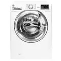 10KG 1400RPM Washing Machine- White with Chrome Door