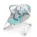 Ity by Ingenuity Bouncity Bounce Vibrating Deluxe Baby Bouncer Seat, 0-6 Months Up to 20 lbs (Goji)