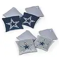 Wild Sports NFL Dallas Cowboys 8pk Dual Sided Bean Bags, Team Color