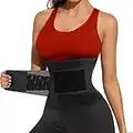 Bingrong Fajas Reductoras Mujer Deporte Cintura Entrenador Neopreno Sauna de Sudoracion Faja Lumbar Deportiva de Fitness Waist Trainer