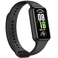 Amazfit Band 7 Activity Fitness Tracker for Men Women, 18-Day Battery Life, Alexa Built-in, 1.47”AMOLED Display, 24H Heart Rate & SPO₂ Monitoring, 120 Sports Modes, 5 ATM Water Resistant, Black