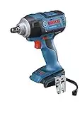 BOSCH GDS18V-221N 18V EC Brushless 1/2 in. Impact Wrench with Friction Ring and Thru-Hole (Bare Tool)