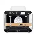 R QIDI TECHNOLOGY X-PlusⅡ 3D Printer, New Upgrade Intelligent Industrial Grade 3D Printers,Large Print Size,Printing with Nylon, Carbon Fiber, PC,High Precision Printing,10.6x7.9x7.9 Inch