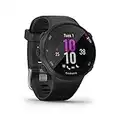 Garmin Forerunner 45S - Reloj GPS para Correr de Diseño Estilizado con Amplias Funciones de Carrera, Planes de Entrenamiento, Medición de la Frecuencia Cardiaca en la Muñeca, Negro