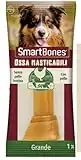 SmartBones Ossa masticabili per Cane Grande Pollo - Osso da masticare large senza pelle bovina, 1 pezzo, 110 gr