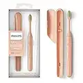 Philips One by Sonicare Rechargeable Toothbrush, Champagne - HY1200/05 1 Count