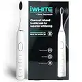 iWhite Cepillo de Dientes Eléctrico Sónico - Cepillo de Dientes Recargable, Cerdas con Carbón Activo para el Blanqueamiento de los Dientes - 5 Modos con 40 000 VPM, una Carga duración 3 Meses