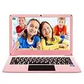 Azeyou Ordenador portátil de 11,6 Pulgadas Full HD IPS 4 GB RAM 64 GB EMMC, Windows 10 Ultrabook, procesador Intel Celeron 4020 Quad-Core (con WiFi de 2,4/5 GHz, USB 3.0, Bluetooth 4.2), Color Rosa