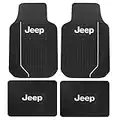 Plasticolor 001611ZX4 Jeep Elite 4pc Front and Rear Floor Mat kit