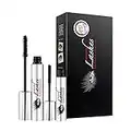 Greatlizard Mascara 4D Fiber Lash, Mascara avec extensions en fibres de soie, Mascara en fibres de qualité supérieure pour des cils longs et volumineux.