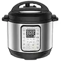 Instant Pot 9-in-1 Duo Plus 7.6L Electric Pressure Cooker. 15 Smart Programmes, Pressure Cooker, Rice Cooker, Slow Cooker, Steamer, Sauté Pan, Sous Vide, Soup/Broth, Bean/Grain, Meat/Stew, Cake Maker