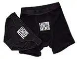 His and Hers Novelty Underwear Couples Underwear Matching Set Funny I Licked It So It’s Mine Undies